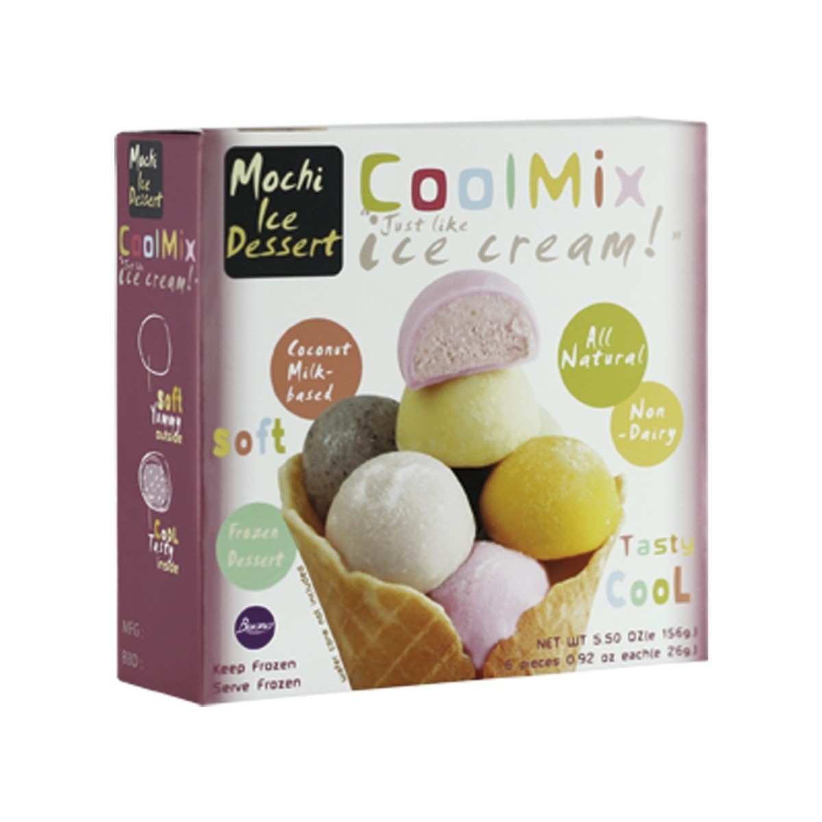 Buono Mochi Ice Cream Mix 6 Pieces